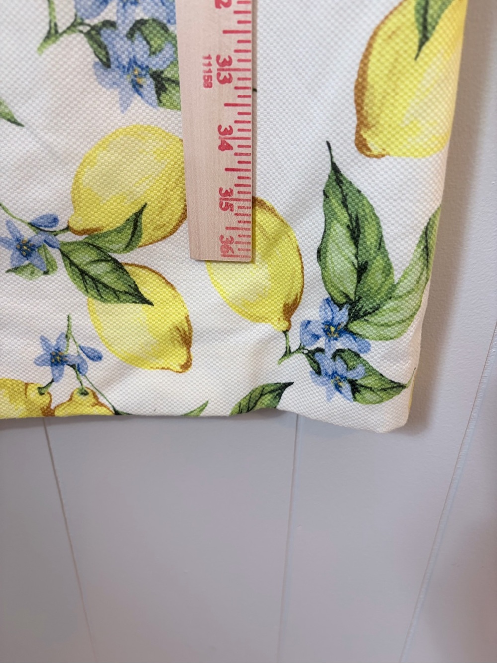 Talbots White Lemon Print Sleeveless Midi Shift Dress Nostalgic Summer Size 10 - Picture 5 of 7